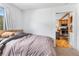 Bedroom features a view to the kitchen and a light-filled window at 4192 Highway 9 # 3, Breckenridge, CO 80424