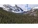 Breathtaking mountain view with snow-capped peaks surrounded by lush evergreen forests at 4192 Highway 9 # 3, Breckenridge, CO 80424