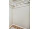 Large closet with double hanging rods and shelving at 7870 W 87Th Dr # L, Arvada, CO 80005