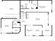 Detailed floor plan showcasing the layout of the main level with dimensions of each room at 3333 E Florida Ave # 108, Denver, CO 80210