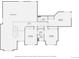 Second-floor floor plan showcasing bedrooms, bathrooms, and hallways, as well as other key dimensions at 19770 E Geddes Pl, Centennial, CO 80016