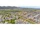A scenic aerial view showcases the neighborhood's layout, complemented by lush greenery and a nearby playground at 9651 Bighorn Way, Littleton, CO 80125