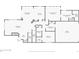 Detailed floor plan showcasing the layout of the home's main level at 7444 E 9Th Ave, Denver, CO 80230