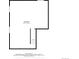 A well-defined basement floor plan showing dimensions, ideal for envisioning the potential living or storage space at 605 Wild Honey Dr, Berthoud, CO 80513
