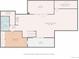 Basement floor plan featuring a rec area, gym, storage, bedroom and electrical room at 1665 S Fillmore St, Denver, CO 80210