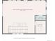 Floor plan showcasing the third floor flex space with a deck, bathroom, and utility room at 1665 S Fillmore St, Denver, CO 80210