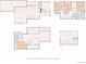 Four floor plans illustrating the layout of this home at 1665 S Fillmore St, Denver, CO 80210