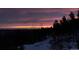Beautiful view from the deck of the city lights at night at 1758 Sinton Rd, Evergreen, CO 80439