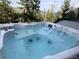 Inviting hot tub offers a serene retreat for relaxation and enjoyment at 1758 Sinton Rd, Evergreen, CO 80439
