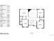 Detailed floor plan of the second floor showcasing the layout with bedrooms, bathrooms, and a sitting room at 8605 S Zante Ct, Aurora, CO 80016