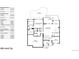 First floor plan of a home showing the layout of the living spaces, kitchen, and primary bedroom at 8605 S Zante Ct, Aurora, CO 80016