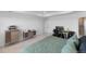 Open bedroom layout with dedicated office space and en suite bathroom at 14800 Hudson St, Thornton, CO 80602