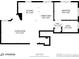Detailed floor plan showcasing the layout of the home at 215 E 11Th Ave # C3, Denver, CO 80203