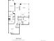 Floor plan of the house with the primary bedroom, kitchen, living room, and more at 1275 Washington Ave, Golden, CO 80401