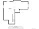 Floor plan illustrating the layout of the basement at 6852 S Algonquian Ct, Aurora, CO 80016