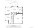 Detailed floor plan showcasing the layout of the living room, kitchen, and garage at 6852 S Algonquian Ct, Aurora, CO 80016
