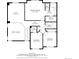 A clear floor plan showing the primary bedroom, loft, and bathroom configurations at 6852 S Algonquian Ct, Aurora, CO 80016