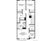 Third floor plan with primary suite, laundry room, and two additional bedrooms at 694 Saddle Dr, Erie, CO 80516