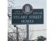 Street sign for the City & County of Denver Landmark Stuart Street Homes at 1363 Stuart St, Denver, CO 80204