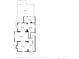 Detailed floor plan showing the layout of the living room, Gathering room, and kitchen on the main level at 321 S Emerson St, Denver, CO 80209