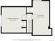 Second story floor plan with primary bedroom and additional bedroom shown at 3921 S Acoma St, Englewood, CO 80110