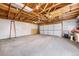 Spacious two car garage with tall ceilings and storage options at 3921 S Acoma St, Englewood, CO 80110