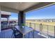 Outdoor dining space with unobstructed neighborhood views at 8795 Hugo Dr, Littleton, CO 80125