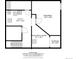 Layout of floor 1 with utility, basement, electrical room and storage at 729 E 10Th Ave, Denver, CO 80203