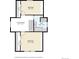 Second-floor floorplan with bedrooms, a sitting room, walk-in closets, and a bathroom at 515 S Grant St, Denver, CO 80209