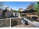 Deck featuring a hot tub, outdoor seating, and a partial privacy screen for relaxation at 2667 E 132Nd Ave, Thornton, CO 80241
