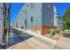 Modern townhome exterior with sleek siding and clean architectural lines at 2680 Blake St # 13, Denver, CO 80205