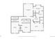 Second floorplan featuring bedrooms, bathrooms, laundry room and closets at 2618 S Kilmer Ct, Denver, CO 80228