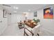 Cozy finished basement with new carpet, stylish furniture, and recessed lighting at 3047 N Milwaukee St, Denver, CO 80205