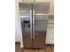 New, stainless steel refrigerator at 9557 W San Juan Cir # 207, Littleton, CO 80128