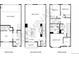 3-story floor plan showcasing a 2-bay garage, den, and 3 bedrooms at 13837 Del Corso Way, Broomfield, CO 80020