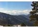 Stunning mountain views from property at 22598 Westview Ave, Golden, CO 80401