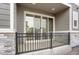 Private patio with sliding glass doors at 24263 E 41St Ave, Aurora, CO 80019