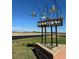 Downtown Frederick sign, new construction, and landscape at 7930 Larkspur Cir, Frederick, CO 80530