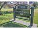 George M. Wallace Park sign at 8561 E Grand Ave, Denver, CO 80237