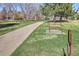Walking path and exercise equipment in a community park at 8561 E Grand Ave, Denver, CO 80237