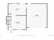 Floor plan of level one featuring a kitchen, living room, stairs, and a garage at 3194 W 9Th Avenue Pl, Broomfield, CO 80020