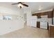 Bright kitchen offers a pass through to the living room at 3194 W 9Th Avenue Pl, Broomfield, CO 80020