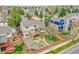 A charming backyard with a wooden deck, a well-kept fence and a clean lawn at 5668 S Rifle Ct, Centennial, CO 80015