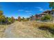 Landscaped community featuring a gravel path, lush green grass, and several homes in a beautiful neighborhood at 10731 Featherwalk Ln, Highlands Ranch, CO 80126