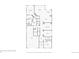 Detailed first floor plan showcasing the layout with labeled rooms, dimensions, and overall design of the home at 10731 Featherwalk Ln, Highlands Ranch, CO 80126