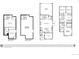 Detailed floor plan showcasing the layout of the home, including bedrooms, bathrooms, living spaces, and garage at 138 S Seacrest St, Golden, CO 80401