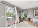 Dining room leading to an outdoor deck perfect for entertaining and Gathering gatherings at 823 Timothy Dr, Longmont, CO 80503