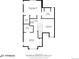 Detailed floorplan showcasing primary bedroom, bathroom, and bedroom layouts with dimensions at 246 Ash St, Bennett, CO 80102