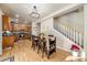 Kitchen with stainless steel appliances and an island at 5482 Wetlands Dr, Frederick, CO 80504