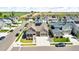 Charming single-Gathering home with manicured front lawn and solar panels in a suburban neighborhood at 5045 Preserve Pl, Firestone, CO 80504